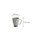 Preview: Mug Flower Blue, Stoneware, 400 ml, Item No. 8894