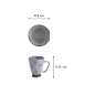 Preview: Mug Botan Blue, Stoneware, 400 ml, Item No. 8896