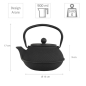 Preview: Arare iron cast teapot at Tokyo Design Studio (picture 2 of 7)