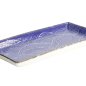 Preview: TDS, Teller, Seigaiha, Blau, 23x11.5cm, Art.-Nr. 14159