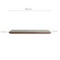 Preview: Serving Plate Mino Craft Green, Stoneware, 48 × 17 × 3.9 cm, Item No. 14326