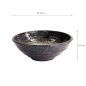 Preview: TDS, Schale, Mino Yaki, Ø 24x8,5cm, Art.-Nr. 14448