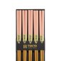 Preview: TDS, Chopstick Set of 5, Bamboo, Pink, Item No. 14456