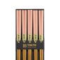 Preview: TDS, 5 Paar Essstäbchen, Bamboo, Rosa, Art.-Nr.14456