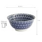 Preview: TDS, Bowl, Mixed Bowls, Ø 15 x 7 cm 550 ml, Item No. 15407