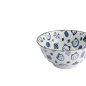 Preview: Rice Bowl Kawaii Lucky Cat Neko Blue, Porcelain, 500 ml, Item No. 15427