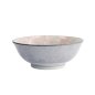 Preview: TDS, Tayo Bowl, Mixed Bowls Sakura, Red/Grey, Ø 19.7 x 7 cm, 1000 ml, Item No. 15469
