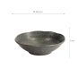 Preview: TDS, Bowl, Onyx Noir, Ø 16.5 cm, Item No. 15542