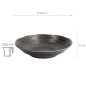 Preview: TDS, Teller, Onyx Noir, Ø 20,5 cm, Art.-Nr. 15543