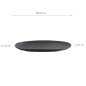 Preview: TDS, Plate, Onyx Noir, 28.5 cm x 14 cm, Item No. 15547