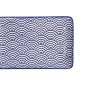 Preview: TDS, Sushi Platte, Nippon Blue, Waves, 21 x 13,5 cm - Art Nr. 15607