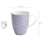 Preview: TDS, Mug Set, 4-piece set, Giftset, Nippon Blue, Ø 8.5 x 10.2 cm 380 ml, Item No. 17989