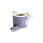Preview: Teekanne Nippon Blue Dots Blau/Weiß, Porzellan, 800 ml, Art.-Nr. 15634