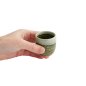 Preview: TDS, Sake-Cup, 4,5 x 4,5 cm, 50 ml, Weiß/Grün - Art Nr. 15848