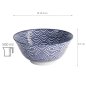 Preview: TDS, Tayo-Schalen Set, 4-tlg., Nippon Blue, Ø 15,2 x 6,7 cm 500 ml, Art.-Nr. 16039