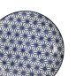 Preview: TDS, Teller, Nippon Blue, Stars, Ø 20,6 x 2,2 cm - Art Nr. 16023