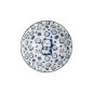 Preview: Ramen Bowl Kawaii Lucky Cat Neko Blue, White, Porcelain, 1 L, Item No. 16125