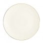 Preview: TDS, Plate, Nippon White, Lines, Ø 25.5 x 2 cm - Item No. 16415