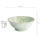 Preview: TDS, Schale, Green Cosmos, Ø 21x9 cm 1200 ml, Art.-Nr. 16504