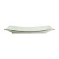 Preview: Servierplatte Green Cosmos, Steinzeug, 33,2 × 19,3 × 2,2 cm, Art.-Nr. 16508