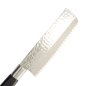 Preview: Nakiri Knife (vegetable knife) Sekiryu, Stainless steel, Hammered finish, blade 16.5 cm, handle in ABS plastic, Item No. 16601