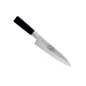 Preview: Gyuto Knife (carving knife) Sekiryu, Stainless steel, Hammered finish, blade 18 cm, handle in ABS plastic, Item No. 16604