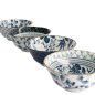 Preview: TDS, Bowl Set, 4-piece set, Flora Japonica, Ø 14.8 cm, Item No. 16705