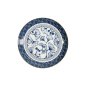 Preview: Plate Flora Japonica Gingko Blue, White, Porcelain, Ø 20.6 cm, Item No. 16716