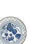 Preview: Teller Flora Japonica Ivy Blau/Weiß, Porzellan, Ø 20,6 cm, Art.-Nr. 16719