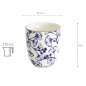 Preview: TDS, Teebecher, Flora Japonica, Gingko, Ø 6,7 x 7,7 cm 170 ml - Art Nr: 16724