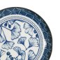 Preview: Teller Flora Japonica Gingko Blau/Weiß, Porzellan, Ø 16 cm, Art.-Nr. 16847
