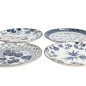 Preview: Teller-Set Flora Japonica Blau/Weiß in Geschenkbox, 4-tlg., Porzellan, Ø 20,6 cm, Art.-Nr. 16852