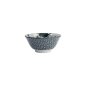 Preview: Rice Bowl Asakusa Ninja White, Red, Black, Porcelain, Ø 14.8 cm, 550 ml, Item No. 16855