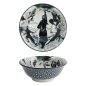 Preview: Ramen Bowl Asakusa Ninja White, Red, Black, Porcelain, &Oslash; 20.5 cm, 1.25 l