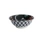 Preview: Ramen Bowl Asakusa Kabuki White, Red, Black, Porcelain, Ø 20.5 cm, 1.25 L, Item No. 16859