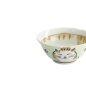 Preview: Rice Bowl Fuku Cat Neko Kawaii Green, Porcelain, 500 ml, Item No. 16901