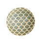 Preview: Rice Bowl Vert Sauge Mermaid Design, Stoneware, 250 ml, Item No. 16923