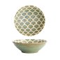 Preview: Rice Bowl Vert Sauge Mermaid Design, Stoneware, 250 ml