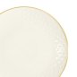 Preview: TDS, Plate, Nippon White, Stars, Ø 15 x 2 cm - Item No. 16963