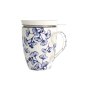 Preview: TDS, Tassen-Geschenkset, Flora Japonica, Ginkgo, mit Teesieb und Teespitze, 380 ml - Art Nr: 16976