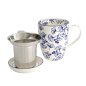 Preview: TDS, Tassen-Geschenkset, Flora Japonica, Ginkgo, mit Teesieb und Teespitze, 380 ml - Art Nr: 16976