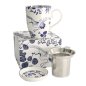 Preview: Tasse Flora Japonica Crane Blau in Geschenkbox, Porzellan, 380 ml