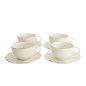 Preview: Nippon White 4 Tassen Set mit Untertassen bei Tokyo Design Studio (Bild 6 von 14)