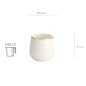 Preview: TDS, Milchkanne, Nippon White, Stars, 5 x 5,5 cm 100 ml - Art Nr. 16987