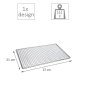 Preview: TDS, Konro Grill Net for all Diatomite Grills, Kitchenware, 27x21 cm, item no. 17386