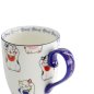 Preview: TDS, Kawaii Glückliche Katze (Lucky Cat) Tasse in Geschenkbox, Weiße klassische Katze, 380ml, Ø 8,5x10,2cm , Item No. 17619