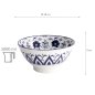 Preview: Bowl Mixed Bowls Botan, Porcelain, Ø 18 × 9 cm, 1 l, Item No. 17748