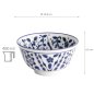 Preview: TDS, Schale, Tokyo Blue, Mixed Bowls, Maizuru, Ø 12,8 x 6,5 cm, 400 ml , Art.-Nr. 17761