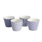 Preview: TDS, Cup Set, 4-piece set, Nippon Blue, Ø 8.3 x 6.5 cm 180 ml, Item No. 17836