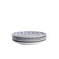 Preview: Plate Set Nippon Blue Blue, White, 4pcs, Porcelain, Ø 16 cm, Item No. 17958